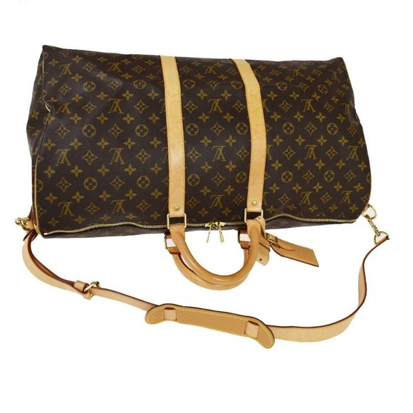 LOUIS VUITTON Keepall Bandouliere 55 2Way Hand Bag Monogram BN - Picture 6 of 16